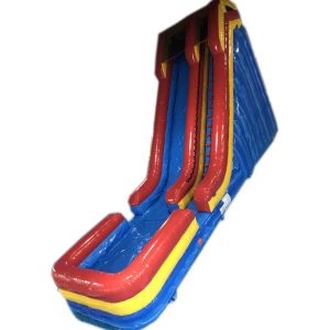 blue water slide