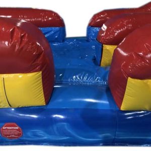 blue water slide